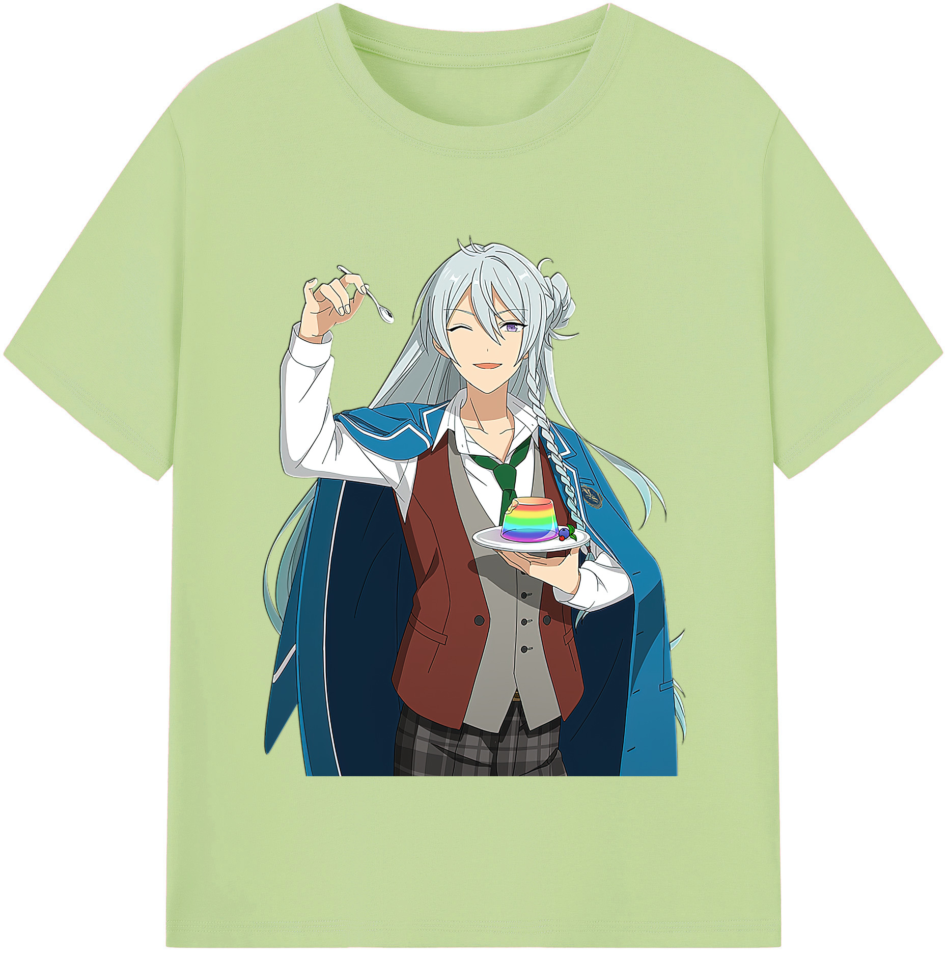 （画像用） あんさんぶるスターズ! Ensemble Stars 綿100％半袖Tシャツ（フロントプリント）